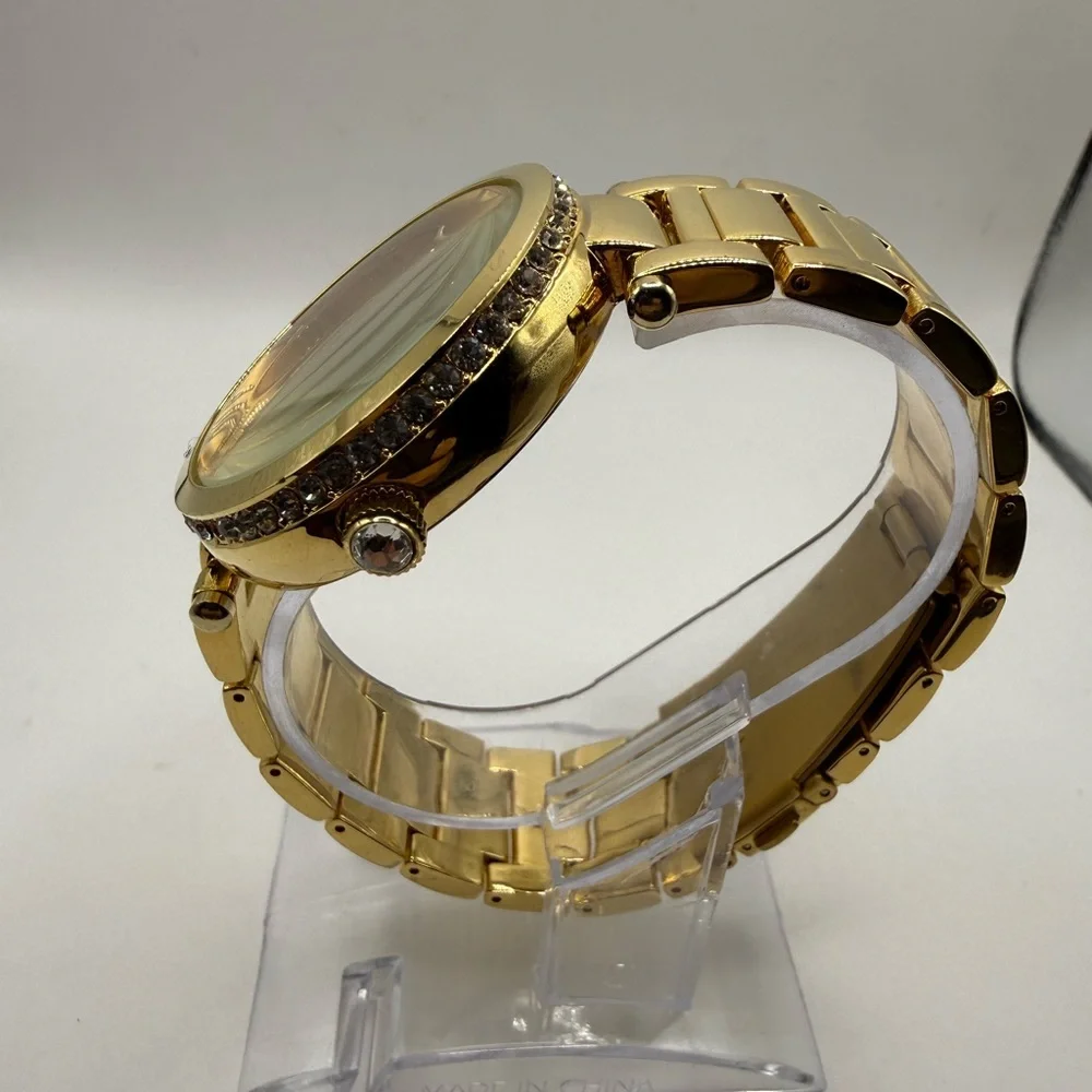 Tavan Seven Seas Women's Multifunction Watch Gold Tone Quartz (New Battery)